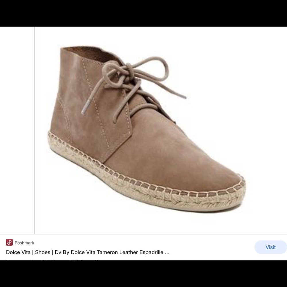 DV by Dolce Vita Tameron Leather Espadrille